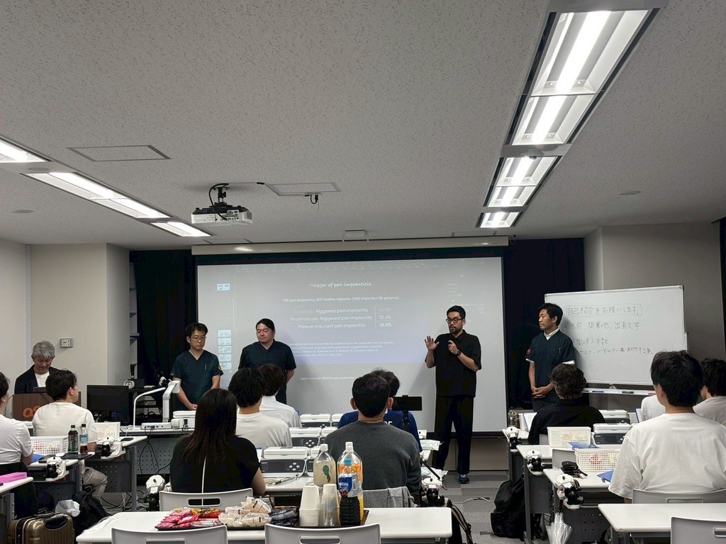 OSSTEM東京8期MASTER COURSE Basic Courseにアドバイザーとして参加する橋口隼人先生