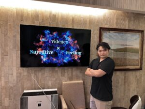 Evidence・Narrative・Feelingの3つの視点について説明する症例検討会E×N×F